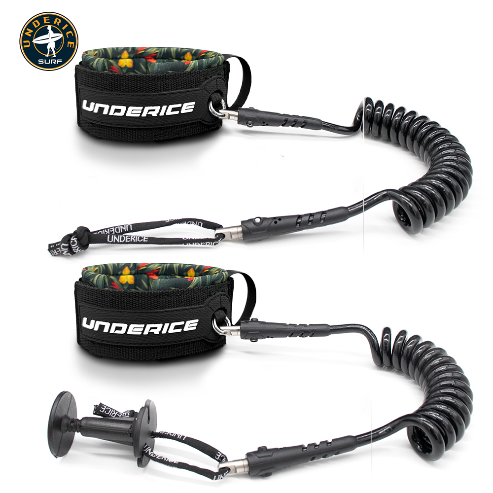 TPU 서핑보드 리쉬 조절 가능한 코일형 바이셉 리쉬  - Surfboard Leash 리뷰 및 가격