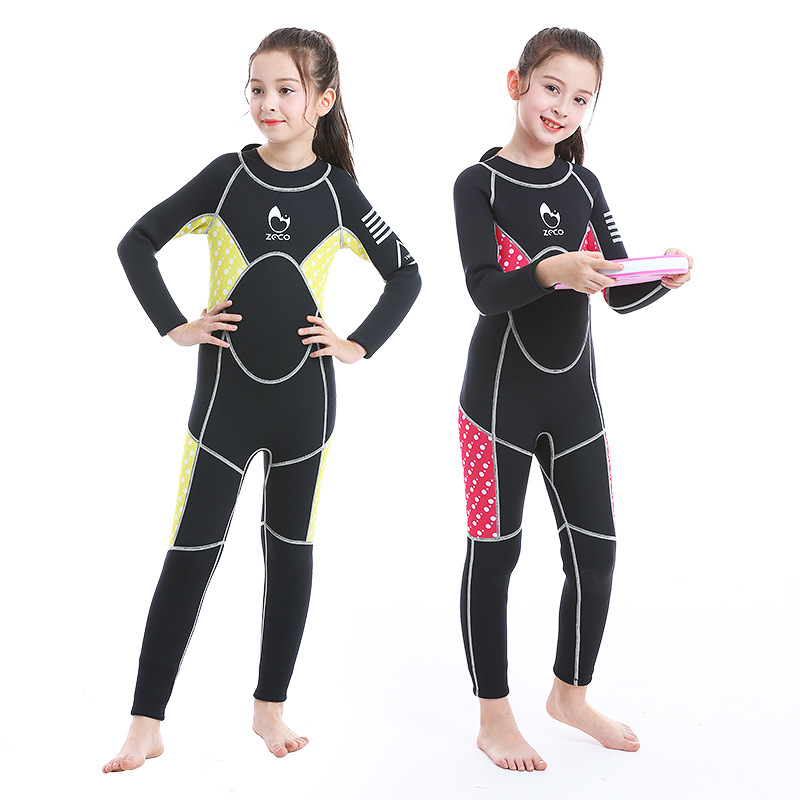 3MM 어린이용 잠수복, 따뜻한 전신 수영복, 남아 여 - Snorkeling Gear 리뷰 및 가격