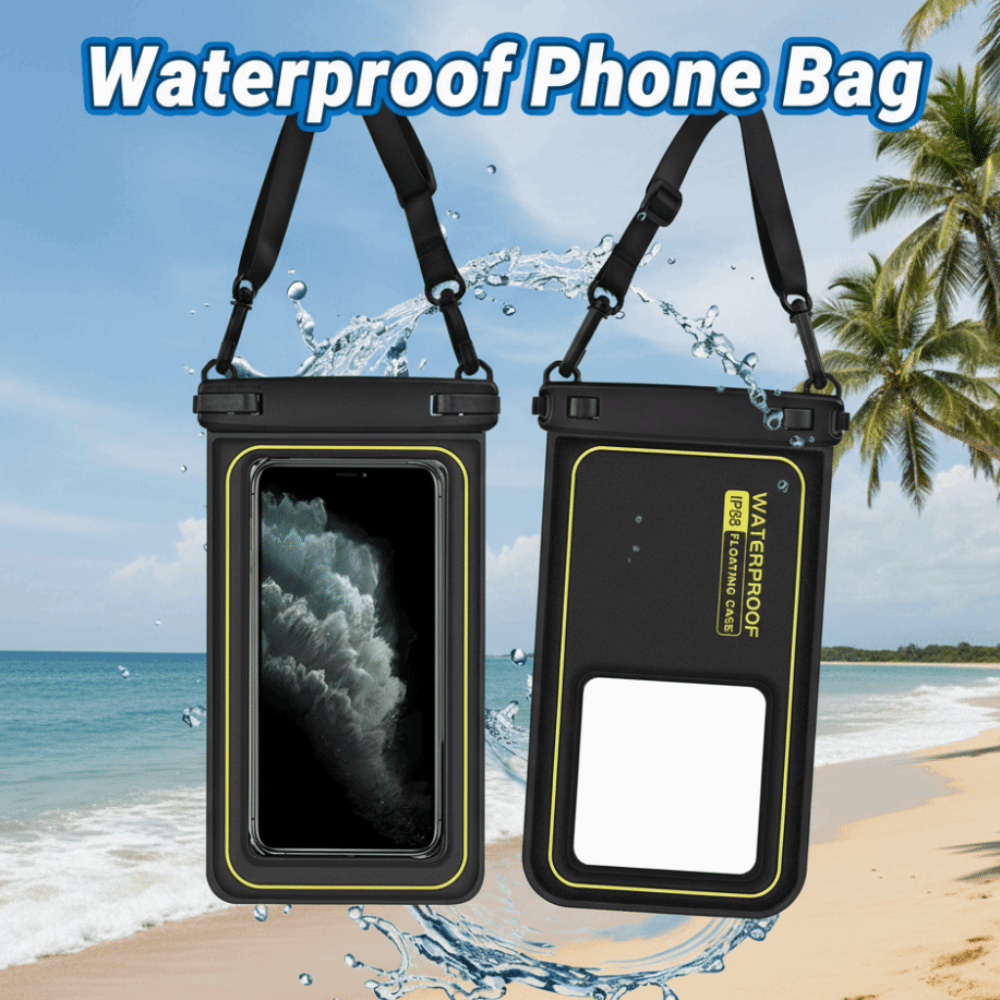 터치스크린이 가능한 방수 휴대폰 가방, 투명한 수중용  - Dry Bag Waterproof 리뷰 및 가격